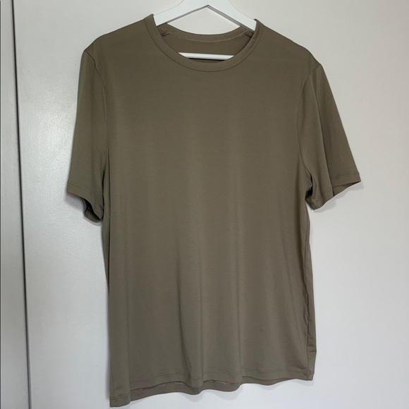 NEW Lululemon Jersey Training Short-Sleeve Shirt Warm Ash Grey Size 6 - Picture 4 of 5